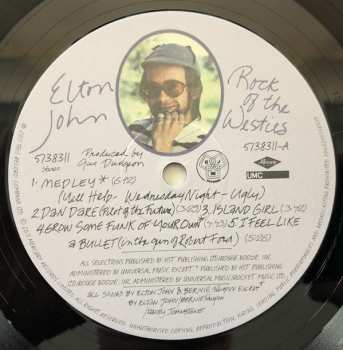LP Elton John: Rock Of The Westies