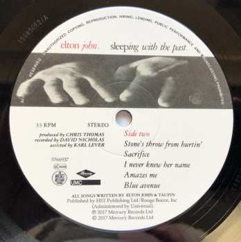 LP Elton John: Sleeping With The Past