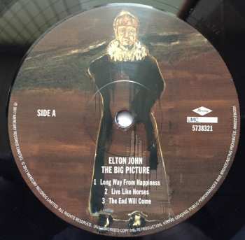 2LP Elton John: The Big Picture PIC