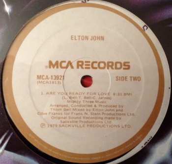 LP Elton John: The Thom Bell Sessions