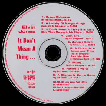 CD Elvin Jones: It Don't Mean A Thing...