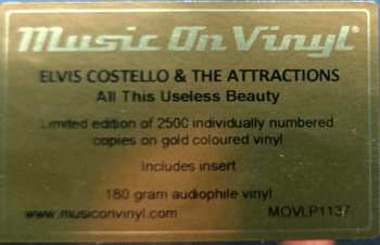 LP Elvis Costello & The Attractions: All This Useless Beauty CLR | LTD | NUM