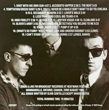 CD Elvis Costello & The Attractions: Heatwave Festival 1980:  The Ontario Broadcast