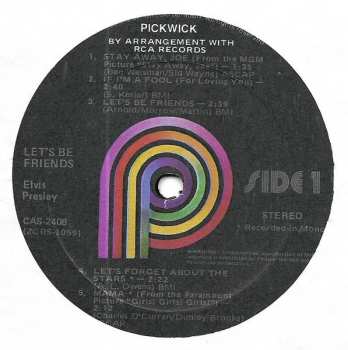 LP Elvis Presley: Let's Be Friends
