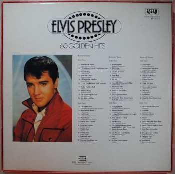 3LP/Doos Elvis Presley: 60 Golden Hits