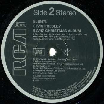 LP Elvis Presley: Elvis' Christmas Album