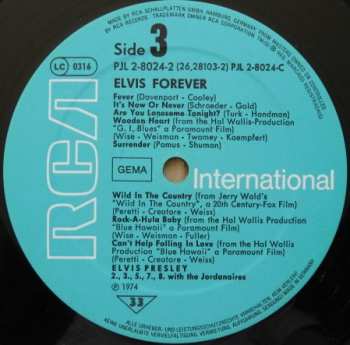 2LP Elvis Presley: Elvis Forever (32 Hits) (2xLP)