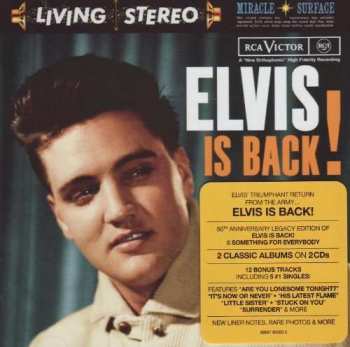 2CD Elvis Presley: Elvis Is Back!