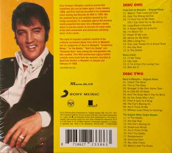 2CD Elvis Presley: From Elvis In Memphis DIGI