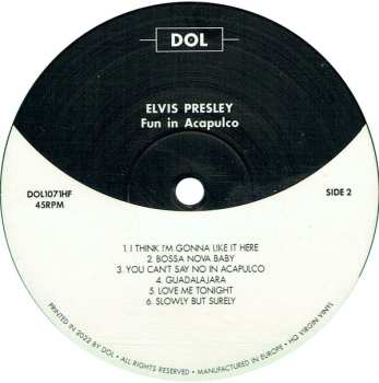 LP Elvis Presley: Fun In Acapulco CLR | LTD