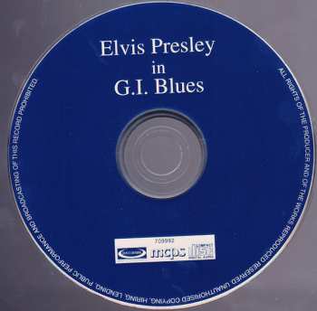 CD Elvis Presley: G. I. Blues