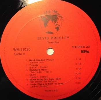 12LP/Doos Elvis Presley: His Best Years 1954-1960  -  Complete Works
