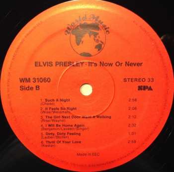 12LP/Doos Elvis Presley: His Best Years 1954-1960  -  Complete Works