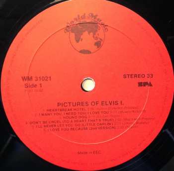 12LP/Doos Elvis Presley: His Best Years 1954-1960  -  Complete Works
