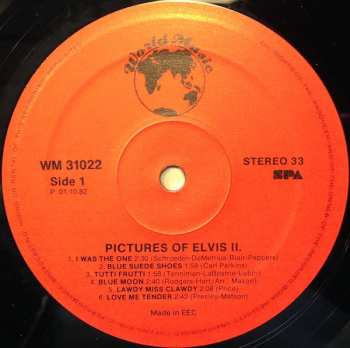 12LP/Doos Elvis Presley: His Best Years 1954-1960  -  Complete Works