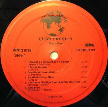 12LP/Doos Elvis Presley: His Best Years 1954-1960  -  Complete Works