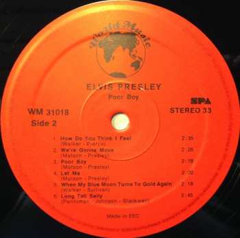 12LP/Doos Elvis Presley: His Best Years 1954-1960  -  Complete Works