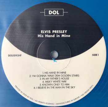 LP Elvis Presley: His Hand In Mine LTD | CLR