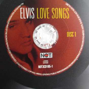 3CD Elvis Presley: Love Songs
