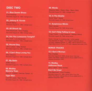 2CD Elvis Presley: On Stage