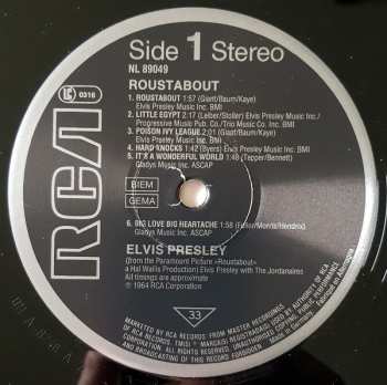 LP Elvis Presley: Roustabout