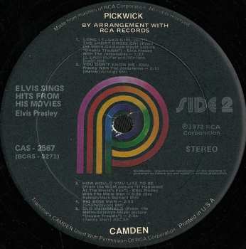 LP Elvis Presley: Elvis Sings Hits From His Movies (Volume 1)
