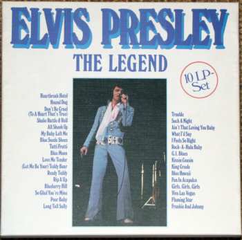 10LP/Doos Elvis Presley: The Legend