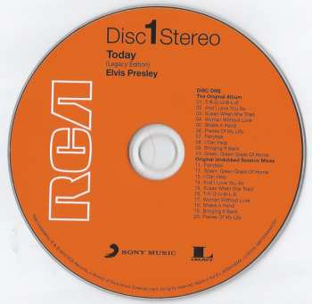 2CD Elvis Presley: Today