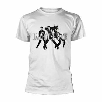 Merch Elvis Presley: T-shirt Jailhouse (white)