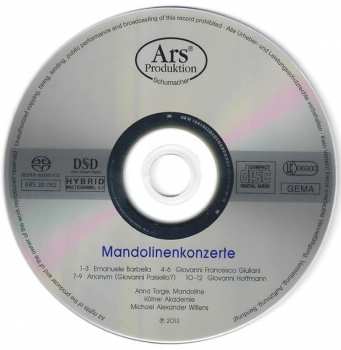 SACD Kölner Akademie: Mandolinenkonzerte