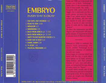 CD Embryo: Every Day Is Okay