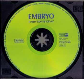CD Embryo: Every Day Is Okay