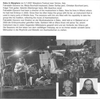 CD Embryo: Freedom In Music DIGI