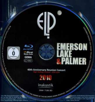 Blu-ray Emerson, Lake & Palmer: 40th Anniversary Reunion Concert