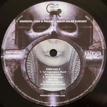 LP Emerson, Lake & Palmer: Brain Salad Surgery