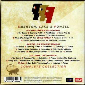 3CD/Doos Emerson, Lake & Powell: Complete Collection