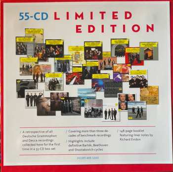 55CD/Doos Emerson String Quartet: The New Complete Recordings On Deutsche Grammophon LTD