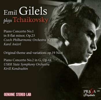 Album The Czech Philharmonic Orchestra: Emil Gilels Plays Tchaikovsky