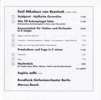 CD Rundfunk-Sinfonieorchester Berlin: Konzertstück E-Dur Für Violine & Orchester