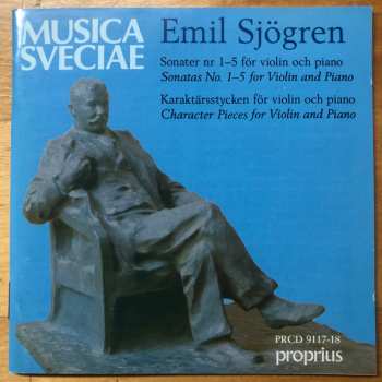 2CD Emil Sjögren: Sonatas No. 1-5 For Violin And Piano / Character Pieces For Violin And Piano