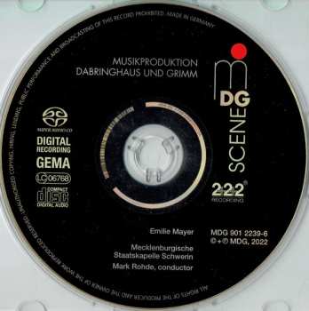 SACD Emilie Mayer: Overtures D Major, D Minor, C Major: Faust Overture Op. 46: Sinfonie Militair No. 3 C Major