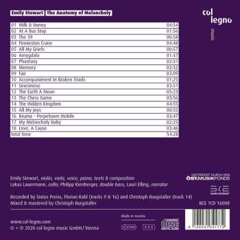 CD Emily Stewart: The Anatomy Of Melancholy