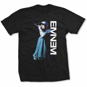 Merch Eminem: Dames T-shirt Mic. Pose 