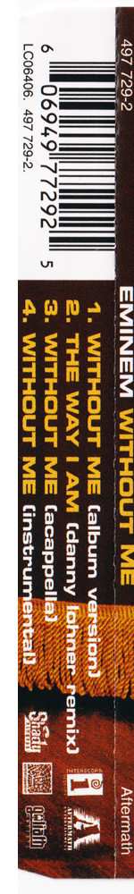 CD Eminem: Without Me
