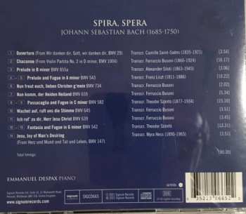 CD Johann Sebastian Bach: Spira, Spera