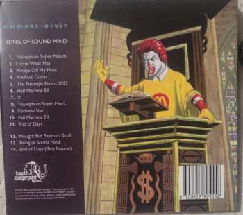 CD Emmett Elvin: Being Of Sound Mind