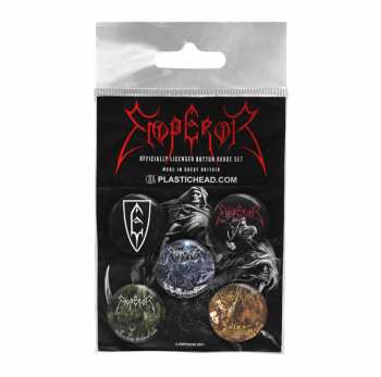 Merch Emperor: Set Badges Emperor Button Badge Set