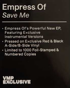 LP Empress Of: Save Me