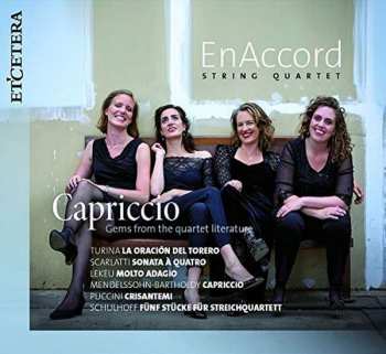 CD EnAccord: Capriccio: Gems From The Quartet Literature