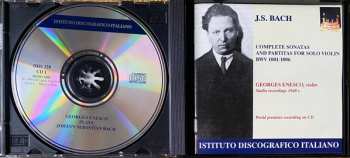 2CD George Enescu: Complete Sonatas And Partitas For Solo Violin BWV 1001/1006